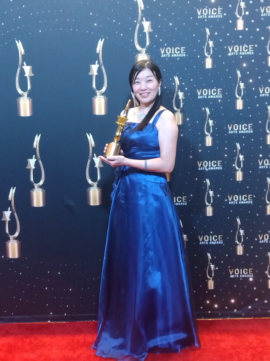 miyagi_fumino's tweet image. 12th  VOICE  ARTS  AWARDS
日本語TV／映画ナレーションデモ部門🏆にて
最優秀賞を受賞いたしました‥！💫💫

LA🇺🇸ビバリーヒルトンでの授賞式は本当に華やかで、貴重な経験ができました。

SOVAS 日本アンバサダー・藤村由紀子さん@bilingualmcのおかげです。
@SovasVoice