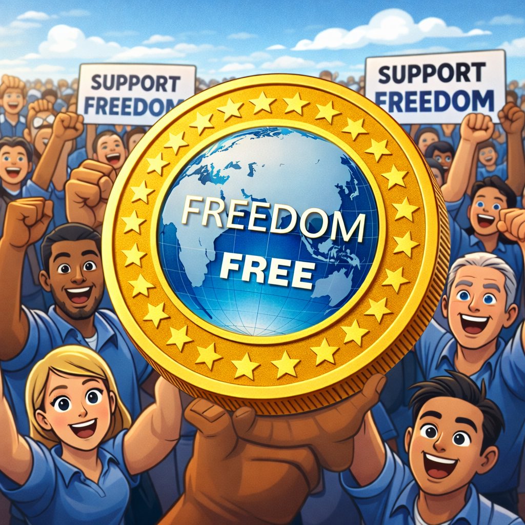 👥 For the people. By the people. 🔥

📌 Freedom is built on belief, community, and purpose.

Join the vision. Support Freedom.

#FREEdom_coin  #CryptoCommunity #SupportFreedom