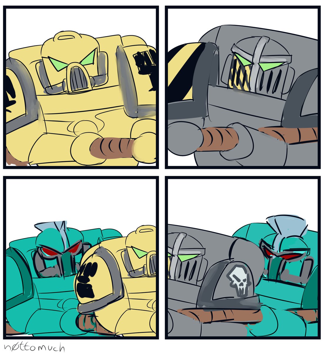 n0ttomuch's tweet photo. Alpha legion be like: https://t.co/Lwm3qKbuKP