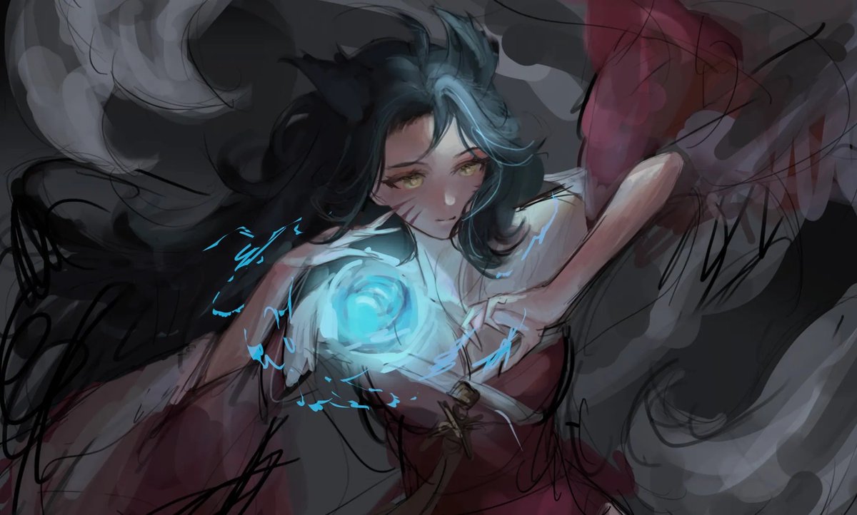 xursera's tweet photo. Ahri #wip #rgkg #LeagueofLegendsArt #ArtofLegends https://t.co/KL5qvlJR0n