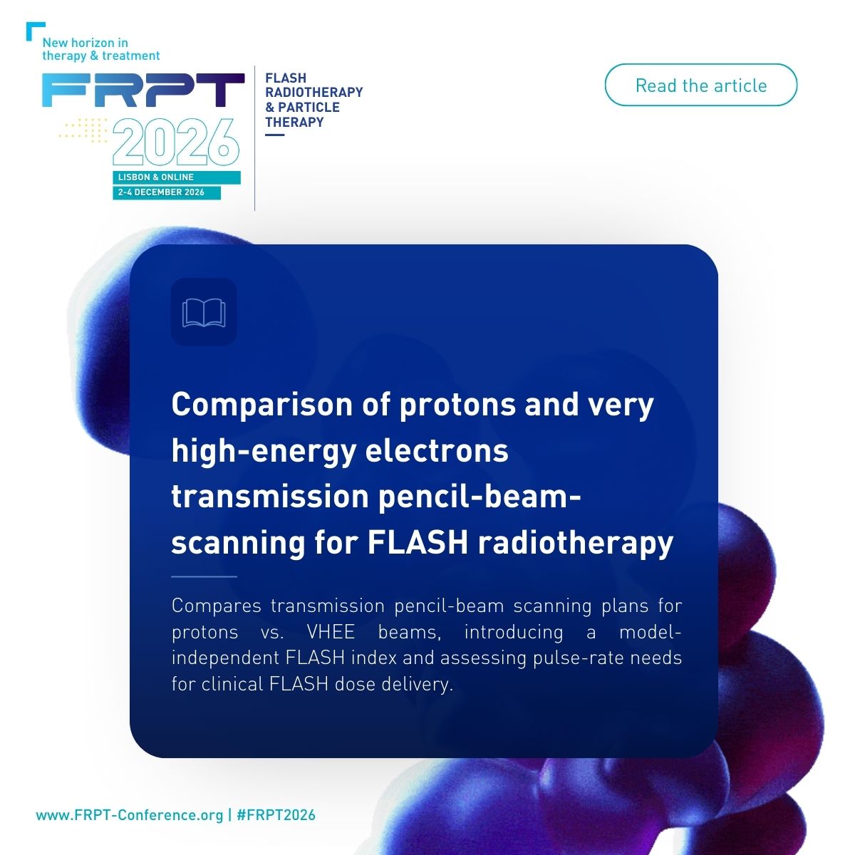 FLASH Radiotherapy & Particle Therapy tweet media