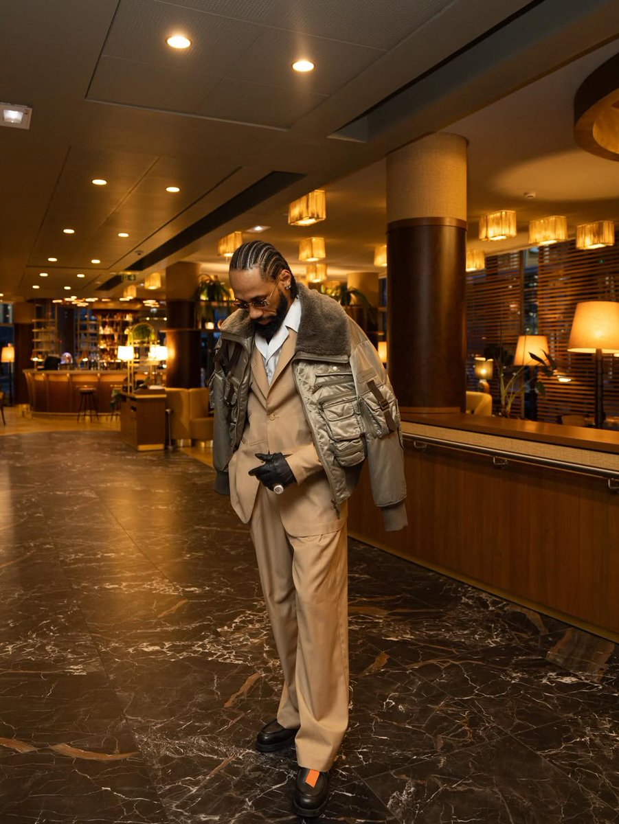 PulseNigeria247's tweet image. Phyno might just be the most stylish Nigerian artist. See what he wore to the 2026 Paris Fashion Week. 🔥