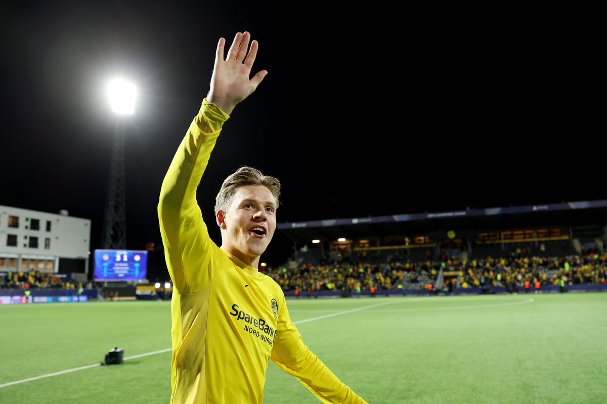 1 - Jens Petter Hauge in the 2025/26 UCL:

⚽️4 goals in his last 5 starts
🥇Most dribbles completed (26)
🥉Third most chances created (18, behind Mbappé &amp; Barcola)

Homeboy 🇳🇴

<a href="/Glimt/">FK Bodø/Glimt</a>