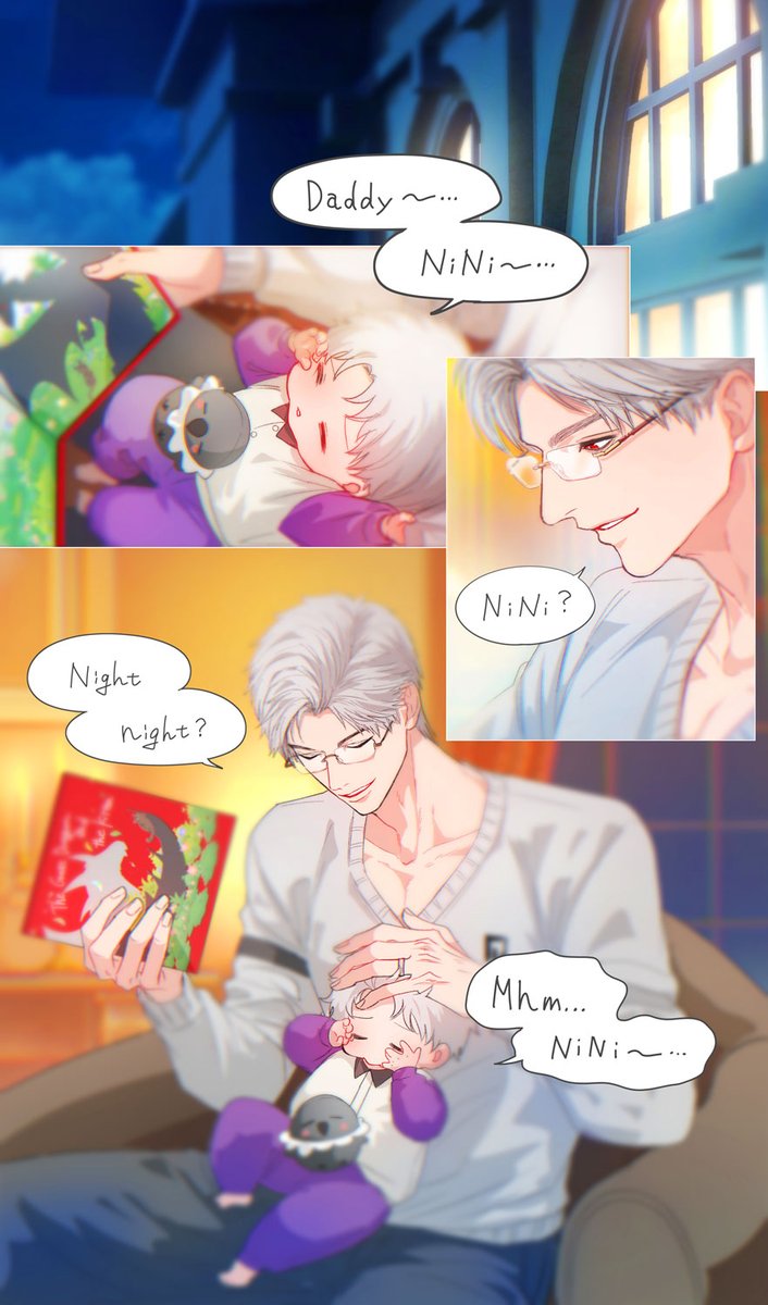 Good Night 🐦‍⬛👶💤(1/3)
#kuganeの捏造世界