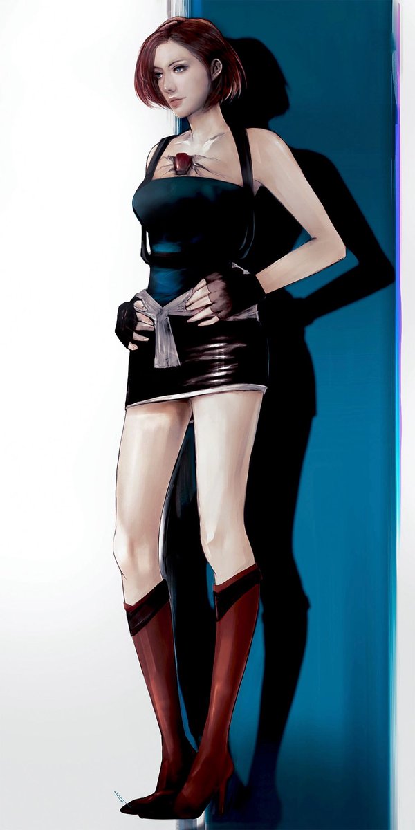Rough draw Jill Valentine.
She deserved a comeback after RE5. I hope she will appear in RE9 as cameo or dlc character. #ResidentEvil
