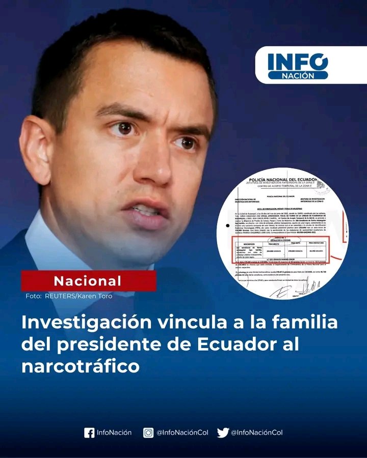 <a href="/MashiRafael/">Rafael Correa</a> Por eso se ofendió con Colombia, le tocaron el negocio.