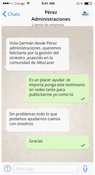 CalvoSegurosVal's tweet photo. Testimonio real 
#seguros https://t.co/phm51PuBRl