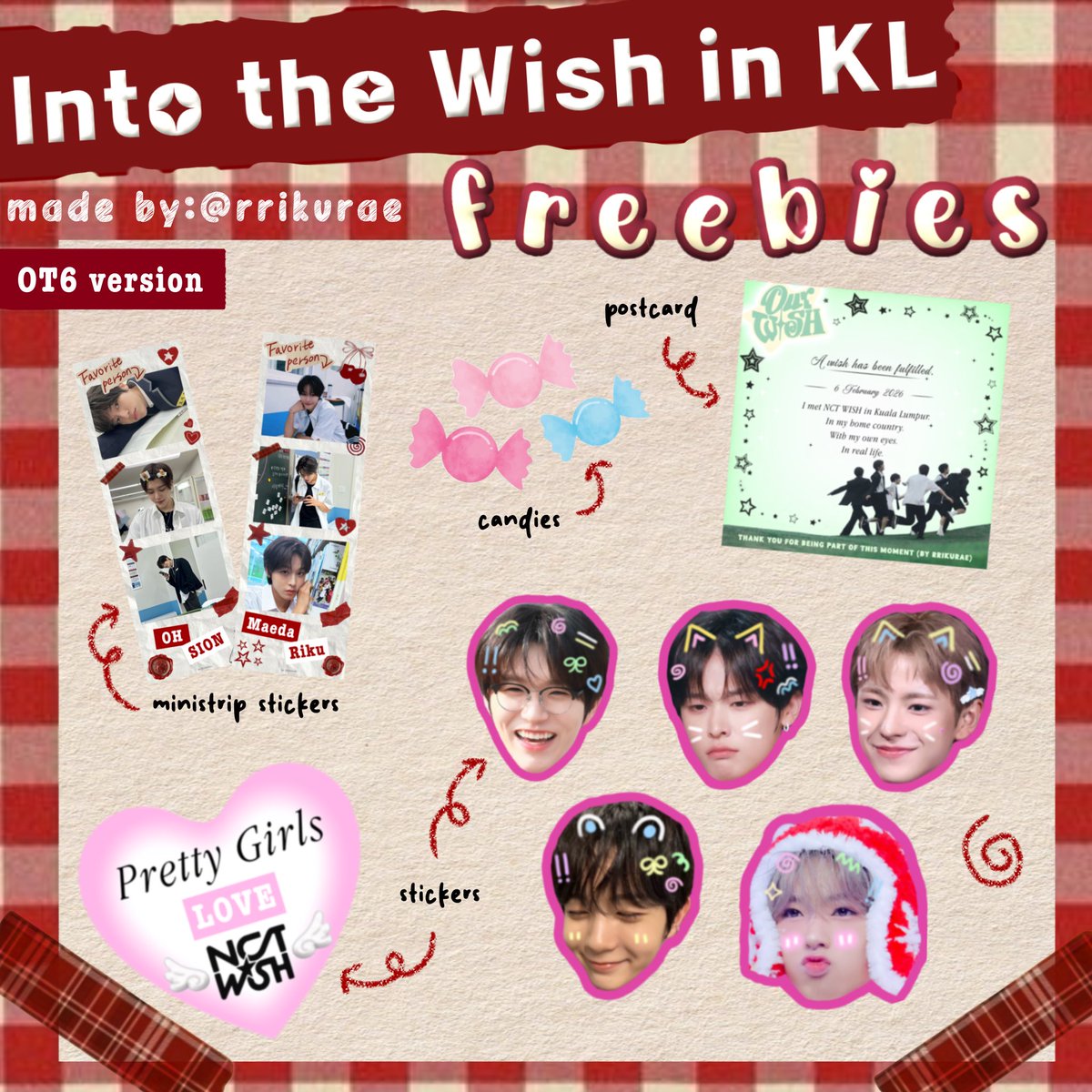 rrikurae's tweet image. ｡ ﾟ꒰ঌ 𝑰𝒏𝒕𝒐 𝒕𝒉𝒆 𝑾𝒊𝒔𝒉 : 𝑶𝒖𝒓 𝑾𝒊𝒔𝒉 𝒊𝒏 𝑲𝑳 ໒꒱ ༘*.ﾟ
 
— freebies by @rrikurae ⋆. 𐙚 ̊
✮ 6th Feb, Mega Star Arena

how to claim? 
♡ like &amp;amp; rt 
♡ say hi to me 
♡ dm to trade (limited!!!) 
♡ follow my ig @/rrikurae (optional)

#NCTWISHinKL 
#OurWISHinKL