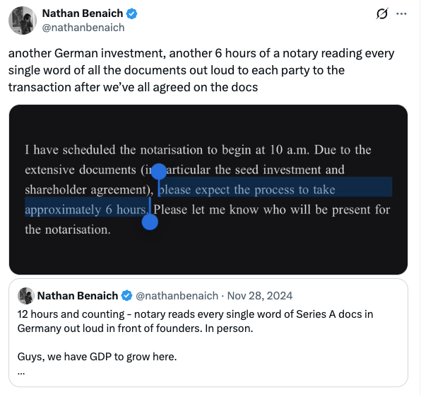 Des Traynor tweet media