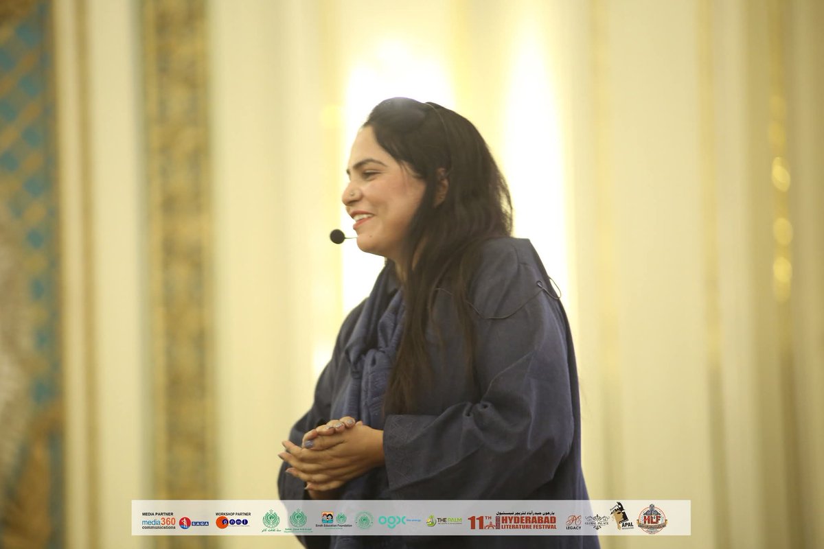 NoorRahimoo's tweet photo. Sana Siddique Rahimoo Had the opportunity to speak on Climate and Gender at the 11th Hyderabad Literature Festival, sharing insights on the gendered impacts of climate change and the importance of inclusive, gender-responsive climate action.
@SanaSRahimoo @PPP_Org @siddique_thar https://t.co/IOGO3PrHZX
