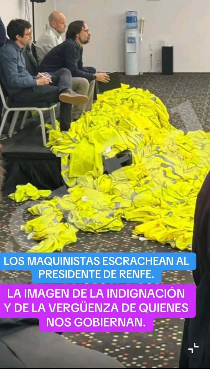 MÁXIMO apoyo a los maquinistas!!!

Basta de políticos twiteros incompetentes!!!