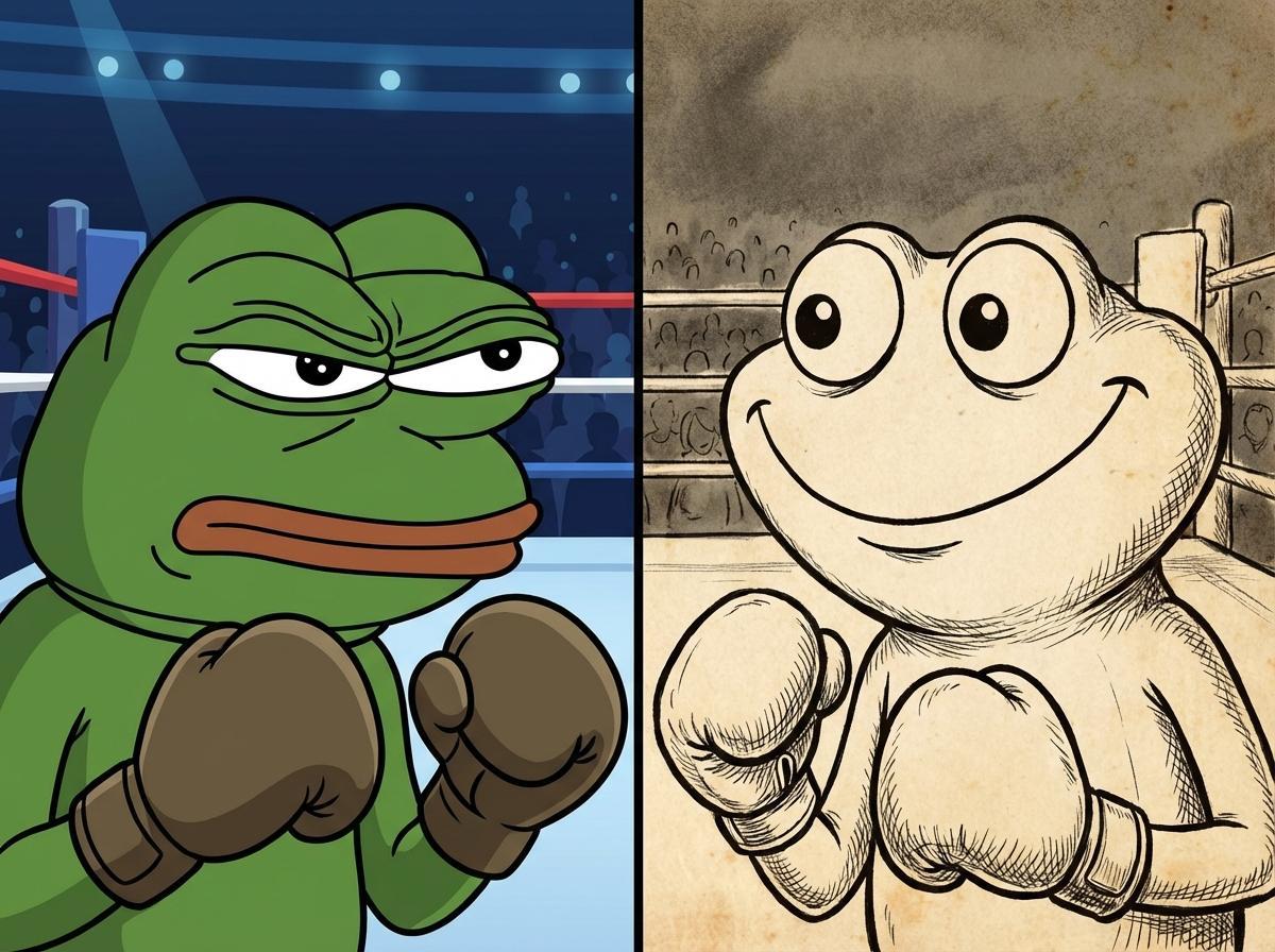 TheFrogOggie's tweet photo. Only the most worthy frogs shall win $oggie https://t.co/WOhw4sf5YZ