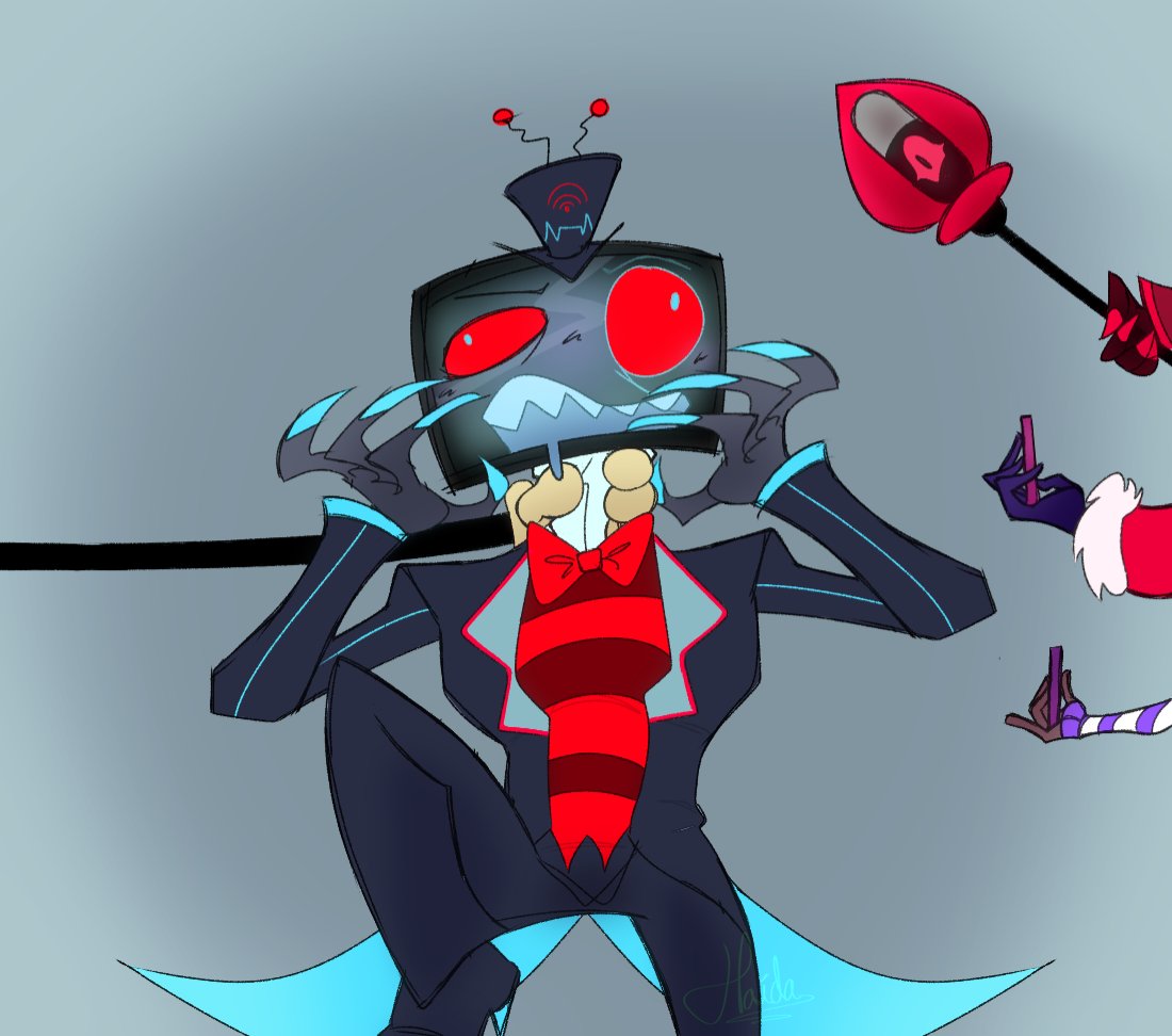 EmotionalHyena's tweet photo. Something, something, parody nonsense. #HazbinHotel https://t.co/qo5CccS0LG