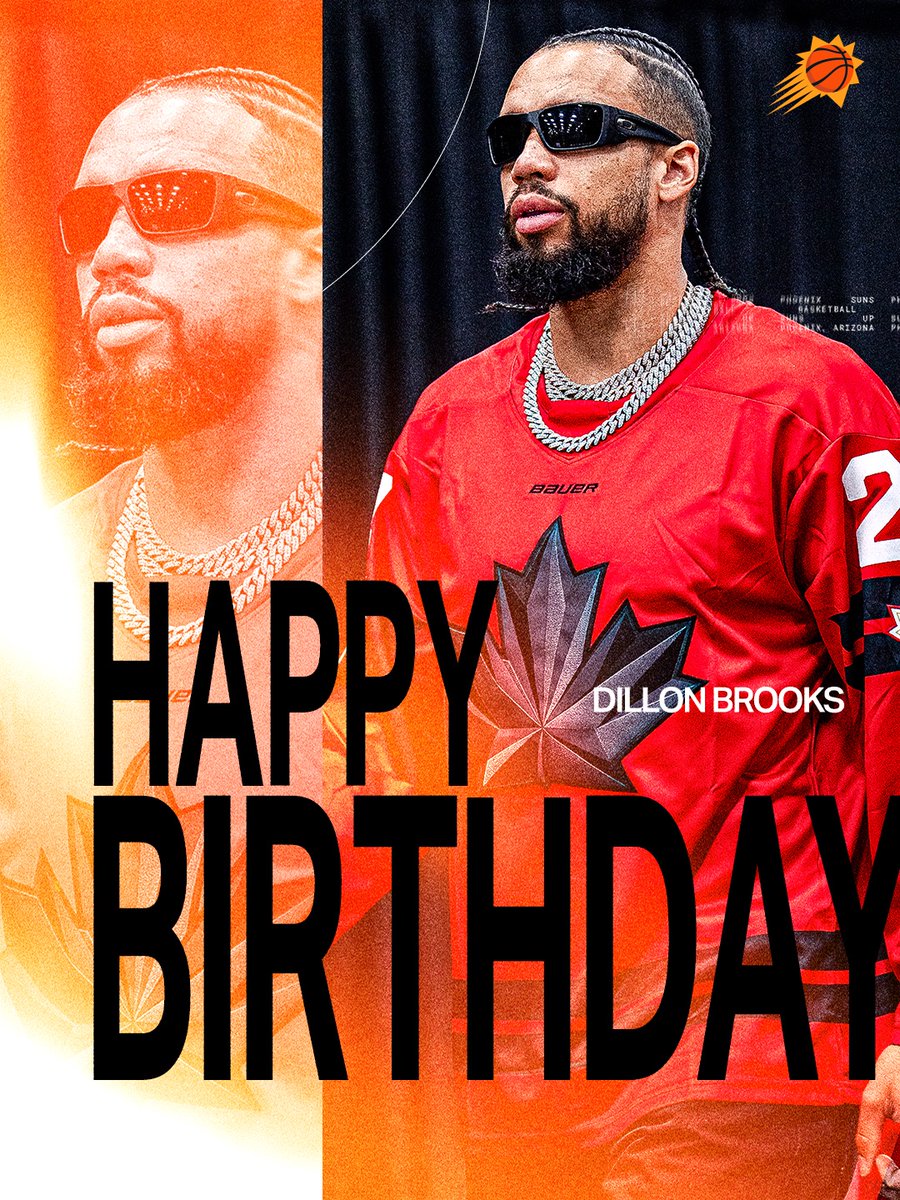 Suns's tweet image. Happy Birthday to Dillon The Villain 😈🎂
