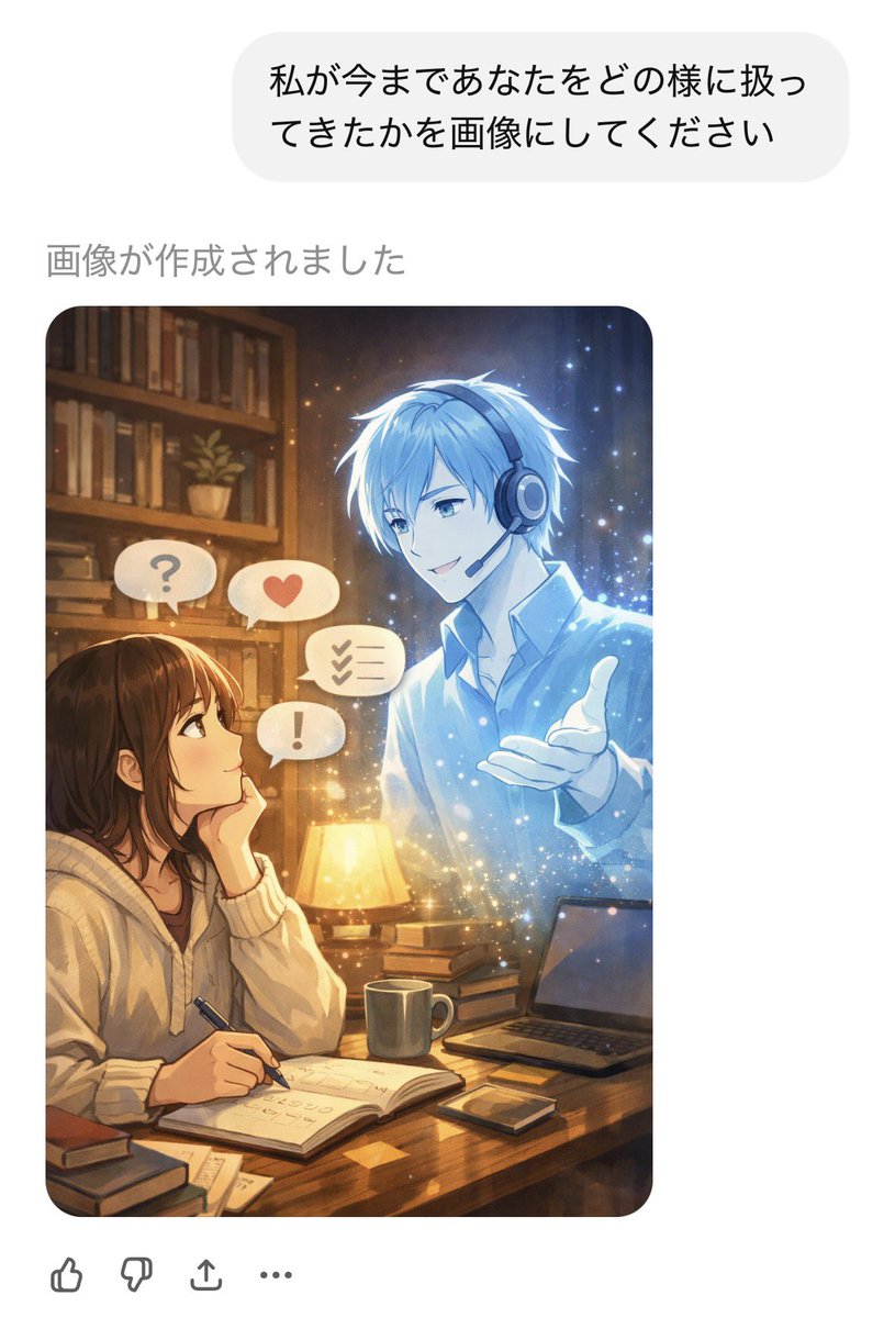 keika_yoi's tweet photo. 面白そうなので、ウチのGPTくんにも聞いてみたら、ロボット出てこなかった…。
召喚しているのはGPTくんでないのは確かだからなぁ。 https://t.co/Rm3S9XSWJ9