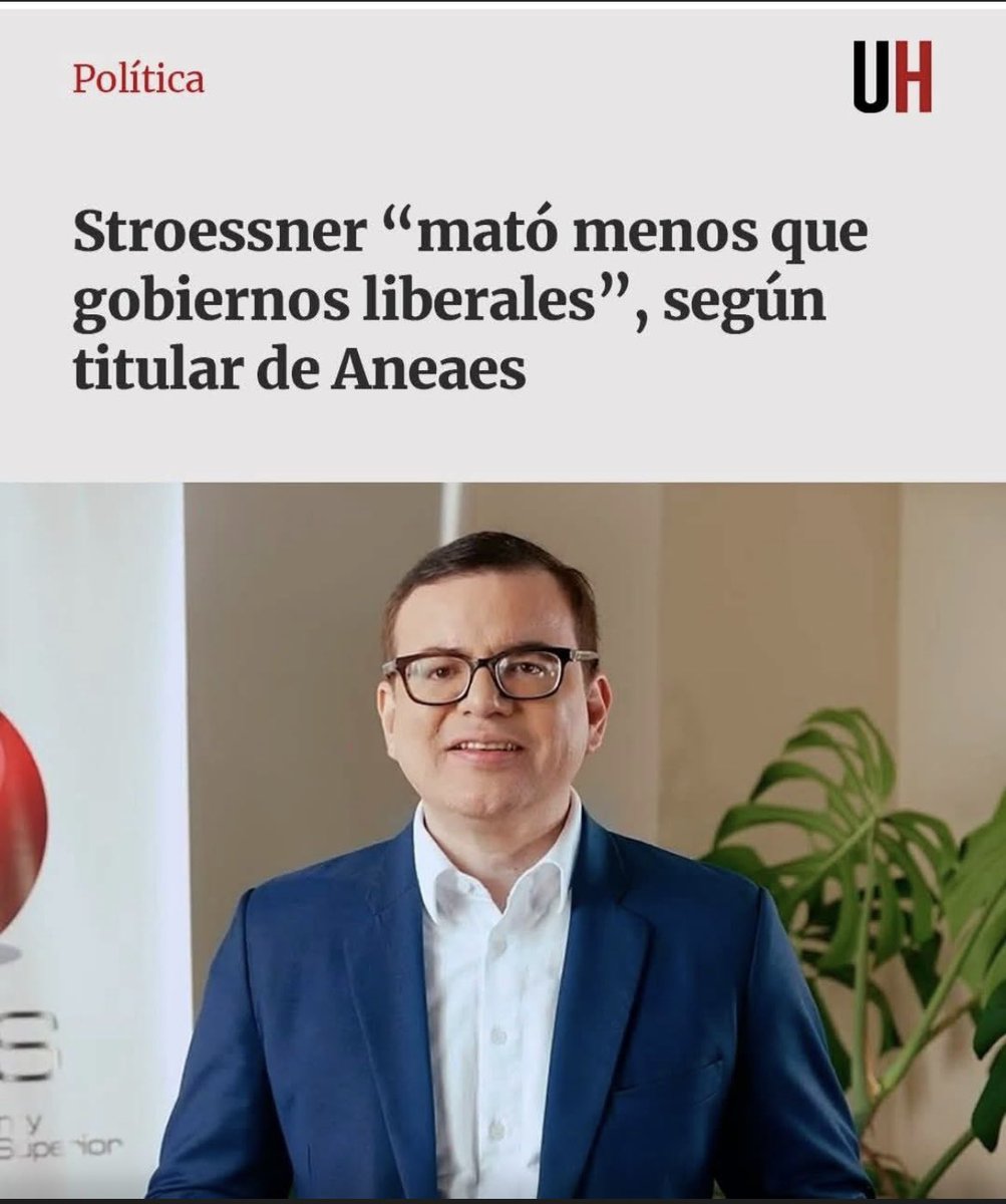 No se trata de contar cadáveres ! Dictadura es dictadura sea del color que fuere, nunca ningún liberal defendió las dictaduras ni las revoluciones ni las matanzas encabezadas por liberales porque son indefendibles ! Son parte de la historia negra de Paraguay y de nuestro partido