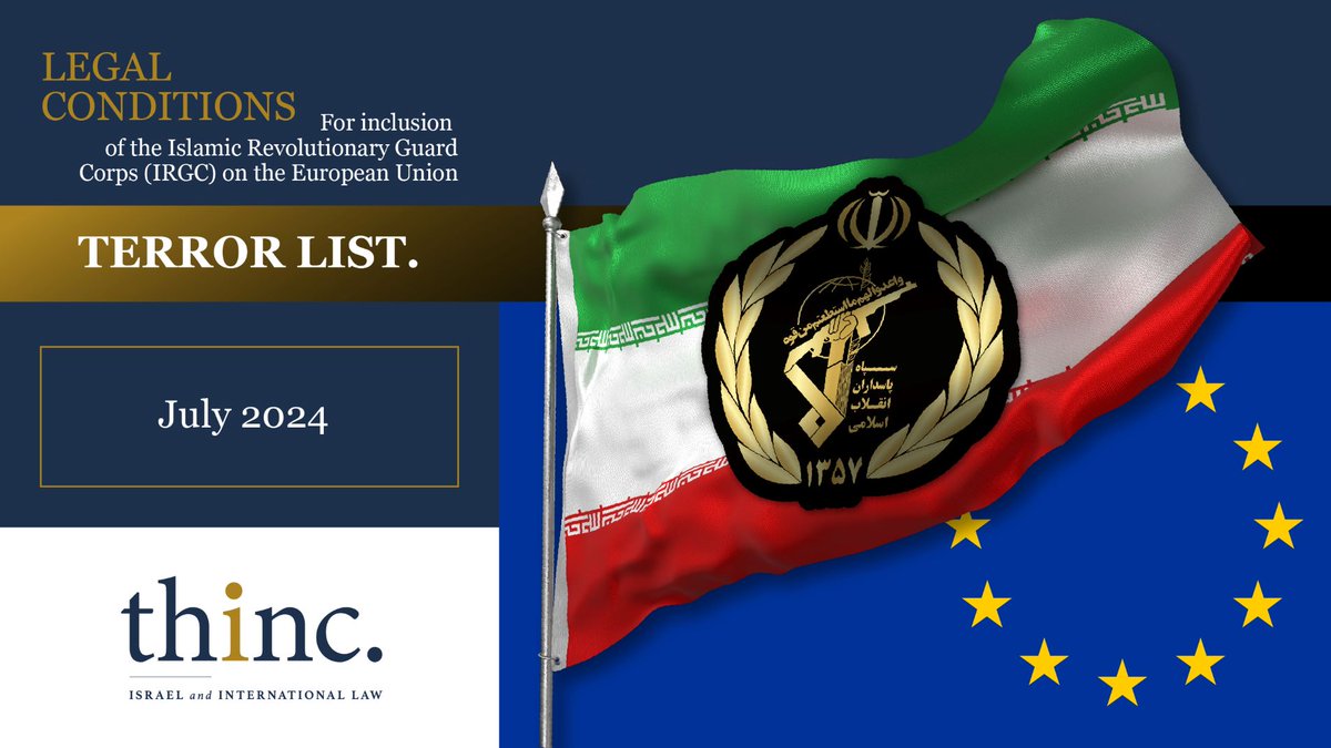 MOSSADil's tweet image. 🚨 BREAKING: EUROPEAN PARLIAMENT DECLARES IRGC A TERRORIST ORGANIZATION

By an overwhelming majority, the European Parliament has voted to declare Iran’s Islamic Revolutionary Guard Corps (IRGC) a terrorist organization.

The move marks a significant escalation in Europe’s stance…