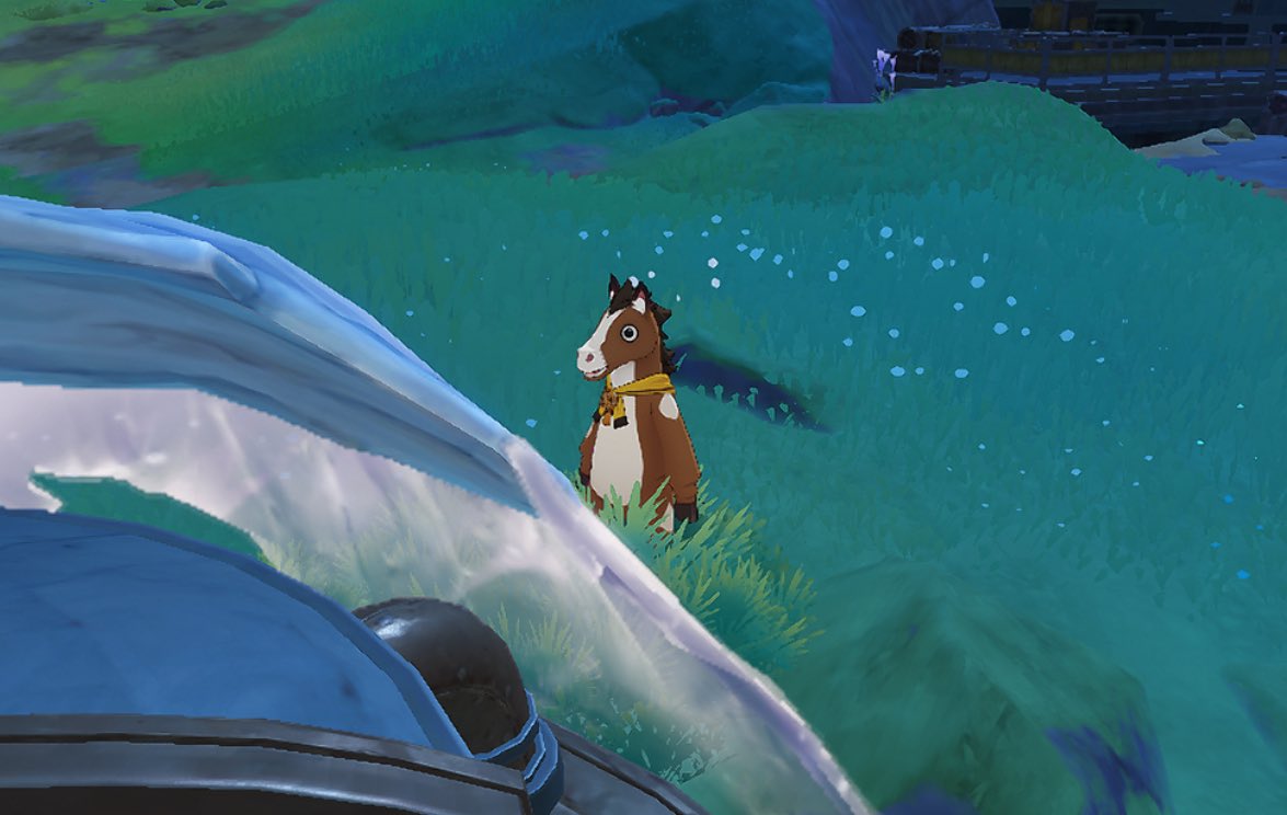 左がセレベンツの馬。右がゲームの馬