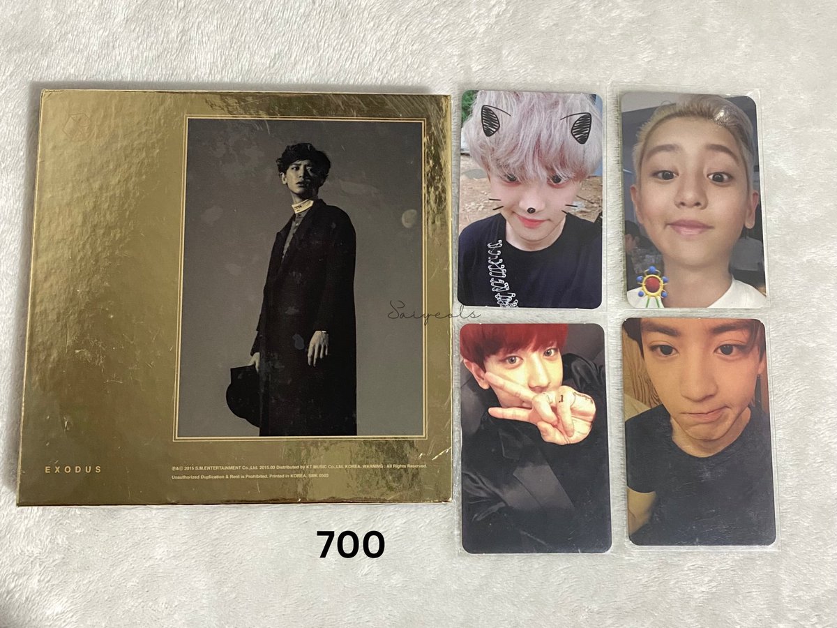 wts lfb ph

exo random photocards + albums
prices can nego

: chanyeol, baekhyun, kai, sehun, suho, chen, xiumin, kyungsoo