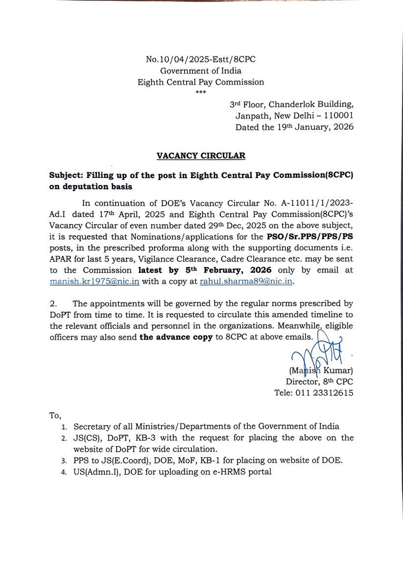 8th pay commission tweet media