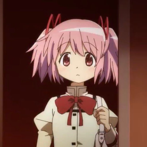 mymadokaa's tweet image. Madoka is literally the older version of her younger self