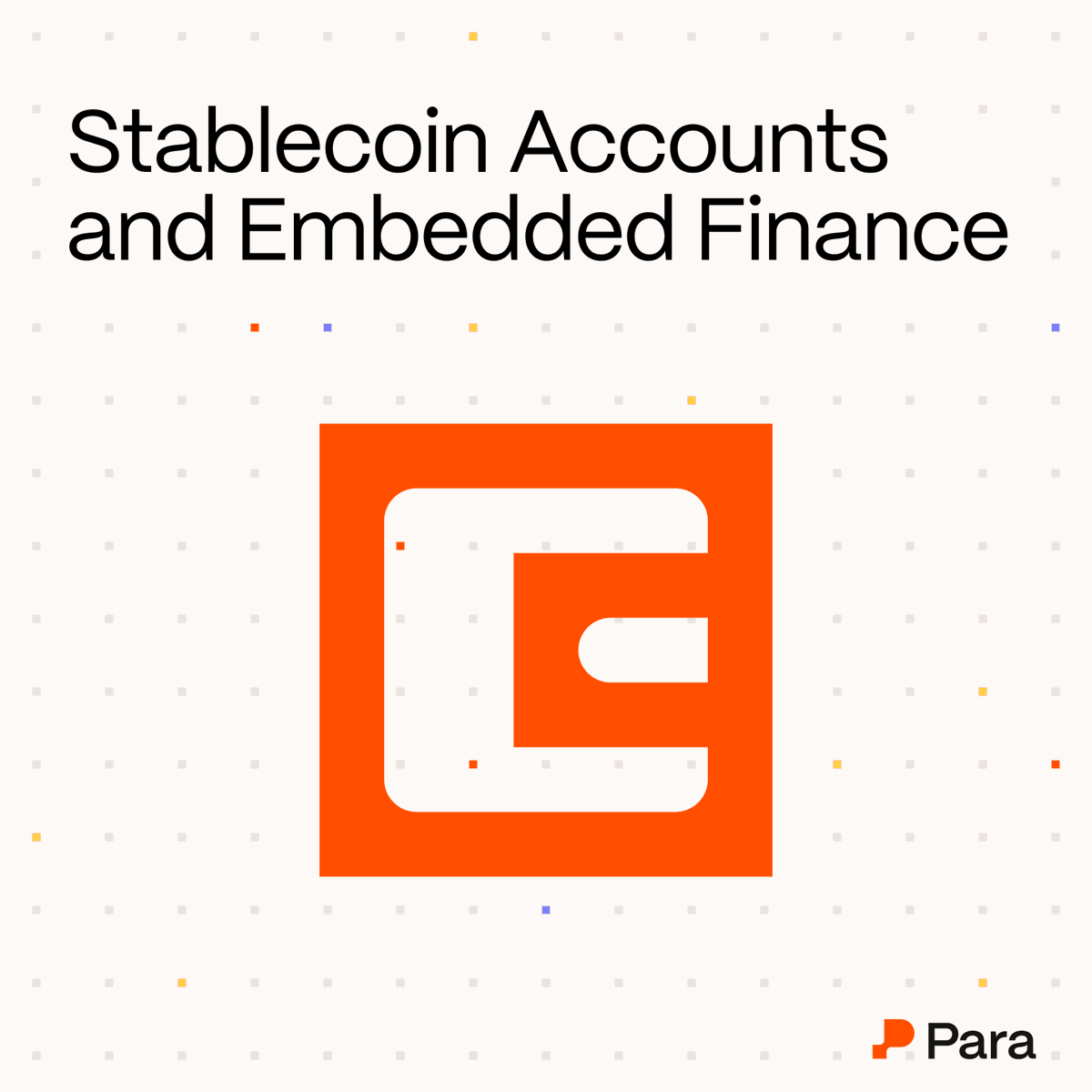 Embedded Crypto is rapidly converging with Embedded Finance. Learn more  about how you can adopt this shift with Para (and our partners) below!