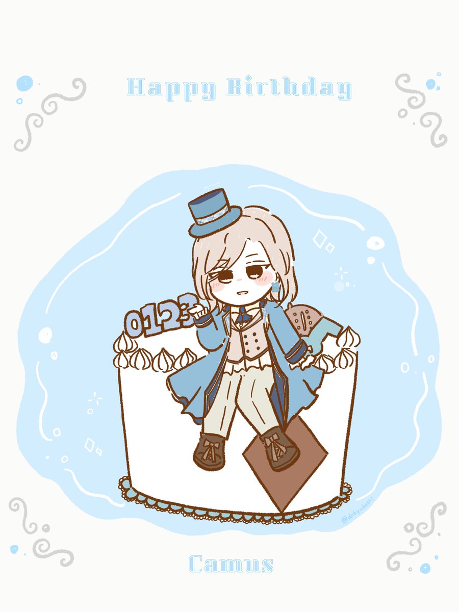 お誕生日おめでとうございます🎂⟡.*❄︎.

#utapri_camus_BD2026