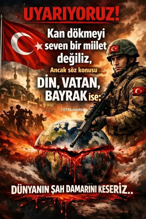 BAYRAKLARI BAYRAK YAPAN ÜSTÜNDEKİ KANDIR 
TOPRAK EĞER UĞRUNDA ÖLEN VARSA VATANDIR 

#bayrak #bayrakaşkı #türkbayrağı #türkbayrağı🇹🇷 #türkbayragi