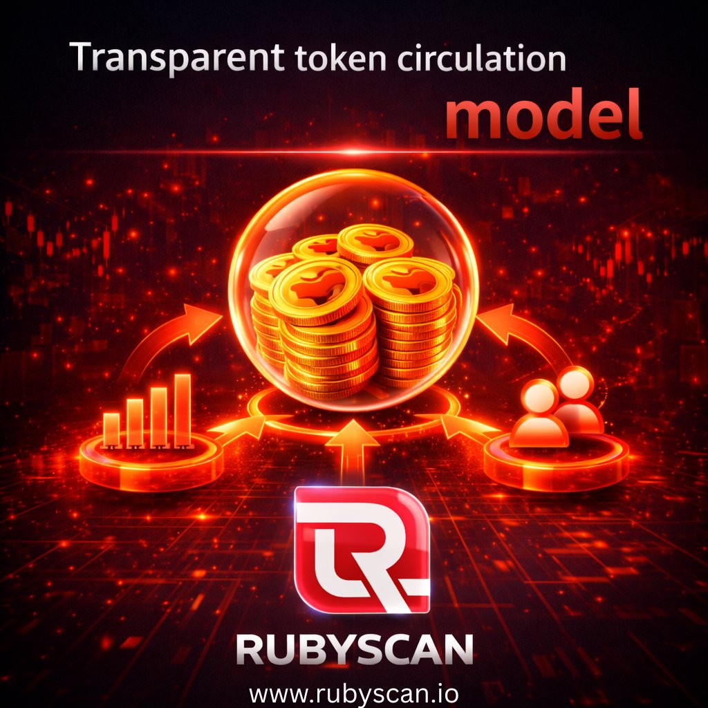 rubywebcast's tweet photo. An open token circulation model ensures visibility, balanced distribution, and sustainable network-driven economic growth.

🌐Visit:- https://t.co/NTeWIB3s78

#RubyScan #technology #CryptoTransparency #Web3Economy #BlockchainAnalytics #OnChainData #DeFiInfrastructure https://t.co/Y9sCoXlaqW