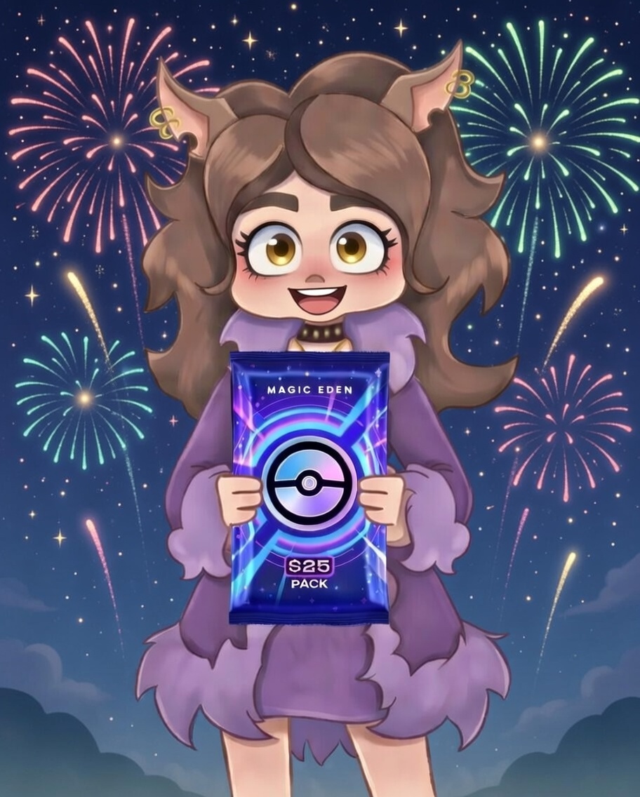 artsolanaicons's tweet image. 🎉Giveaway from Art Solana Icons!🎉
 Friends, we're giving away a $25 Poké Pack from Magic Eden — your chance to pull a graded Pokémon card as an NFT! Rules:

Follow @ArtSolanaIcons
Like and retweet this post
Tag 2 friends in the comments
Follow @MagicEden

We'll announce the…