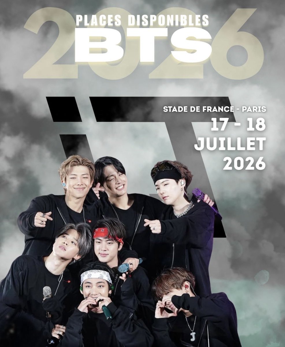 Instanticket_'s tweet image. 4 places disponibles en catégorie 1 pour le concert de BTS au stade de France.

Premier arrivés, premier servis 📤