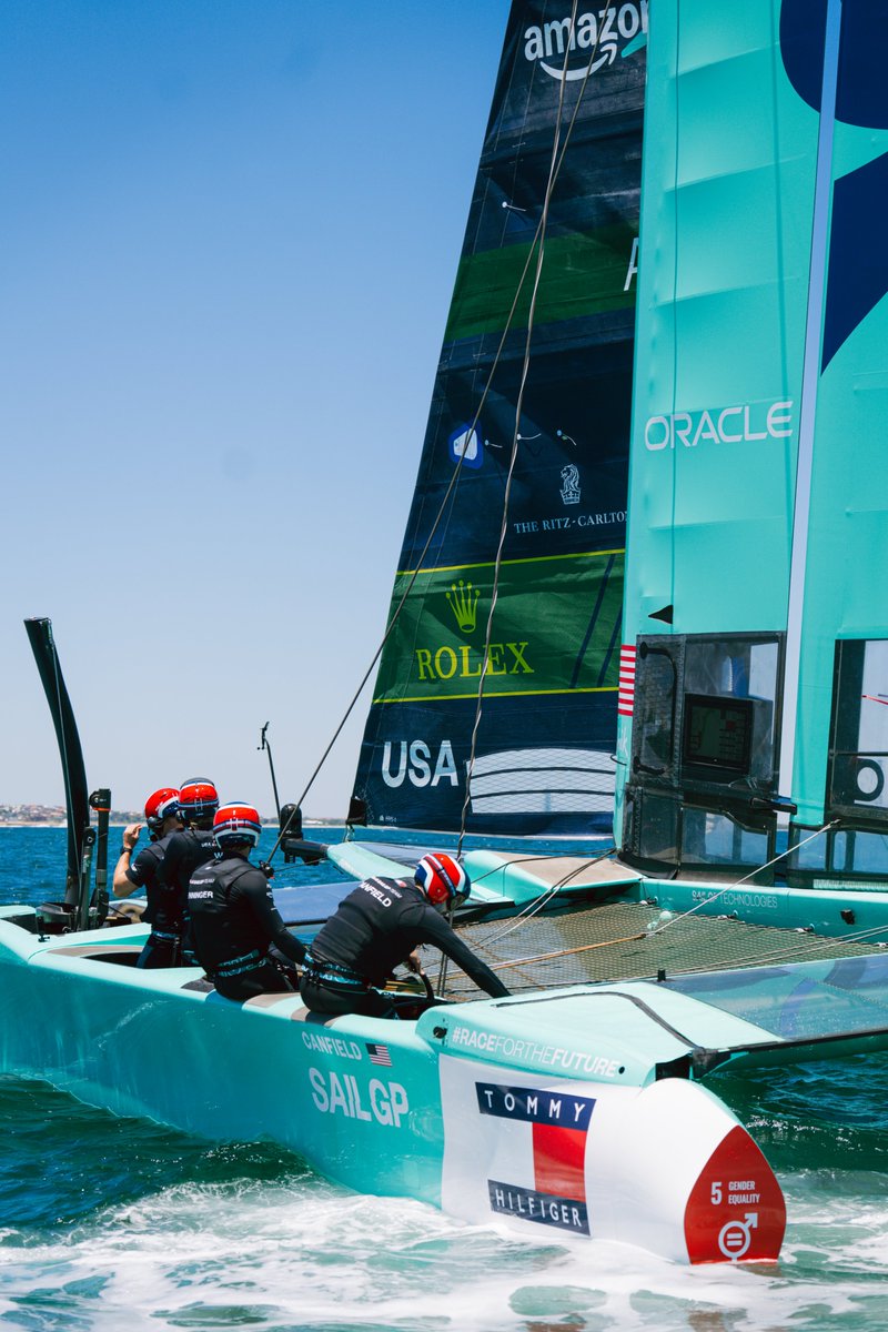 TommyHilfiger's tweet photo. sailing into 2026 at full speed with @SailGPUSA in Perth https://t.co/6WF8XV3zIw