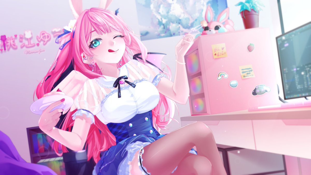 ゆう～お誕生日おめでとう～
ゆうの誕生日を祝うのは初めてですか？
ゆうに出会えてよかった
その優しい笑顔でずっと元気でいて下さいね
これからもよろしく

#もも絵ゆう