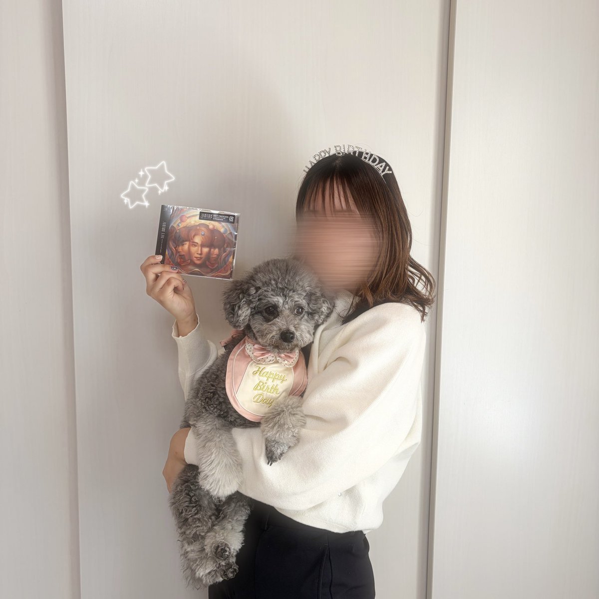 tz_qo3's tweet photo. ♥𓏸𓈒𓂃𝙷𝙰𝙿𝙿𝚈 𝙱𝙸𝚁𝚃𝙷𝙳𝙰𝚈 𓂃◌𓈒♥

アルバム"I AM"発売もおめでとう💿.ᐟ.ᐟ

愛犬のあむ君と一緒にお祝いしたよ🐶🧡
あむ君にとって特別な日🌟
生まれてきてくれてありがとう🕊️𓈒𓏸︎︎︎︎
宇宙一大好きだよぉぉぉ🫶🏻
 #コムドットあむぎり   #愛AM_HBD
 @comamugiri0123 https://t.co/IxE0eSxdXm
