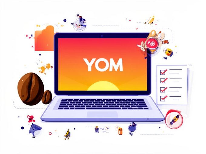 Start your day the YOM way: coffee, sunrise, and a spark of motivation. Open your notebook, set your goals, and let the momentum flow. Let’s own today!
<a href="/YOM_Official/">YOM</a>

#YOMDaily