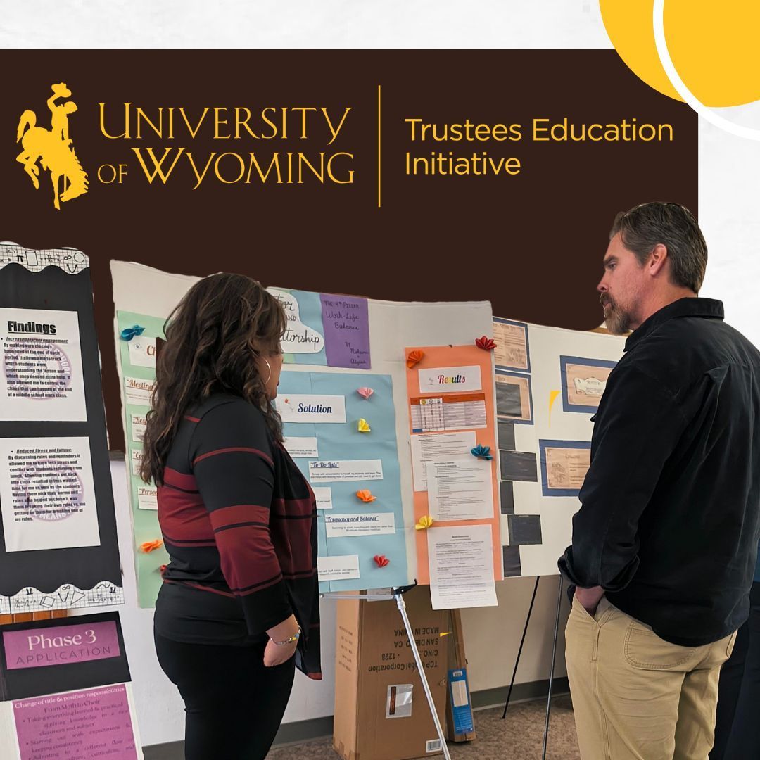 Nominations are now open for Cohort 5 of the #WyomingTeacherMentorCorps! 🎉 Celebrate outstanding teachers who inspire, support, and shape the future 🍎✨ 

Click here to learn more and nominate a teacher today!: bit.ly/4jqt3tg 

#WyoEdChat #WyomingEducation