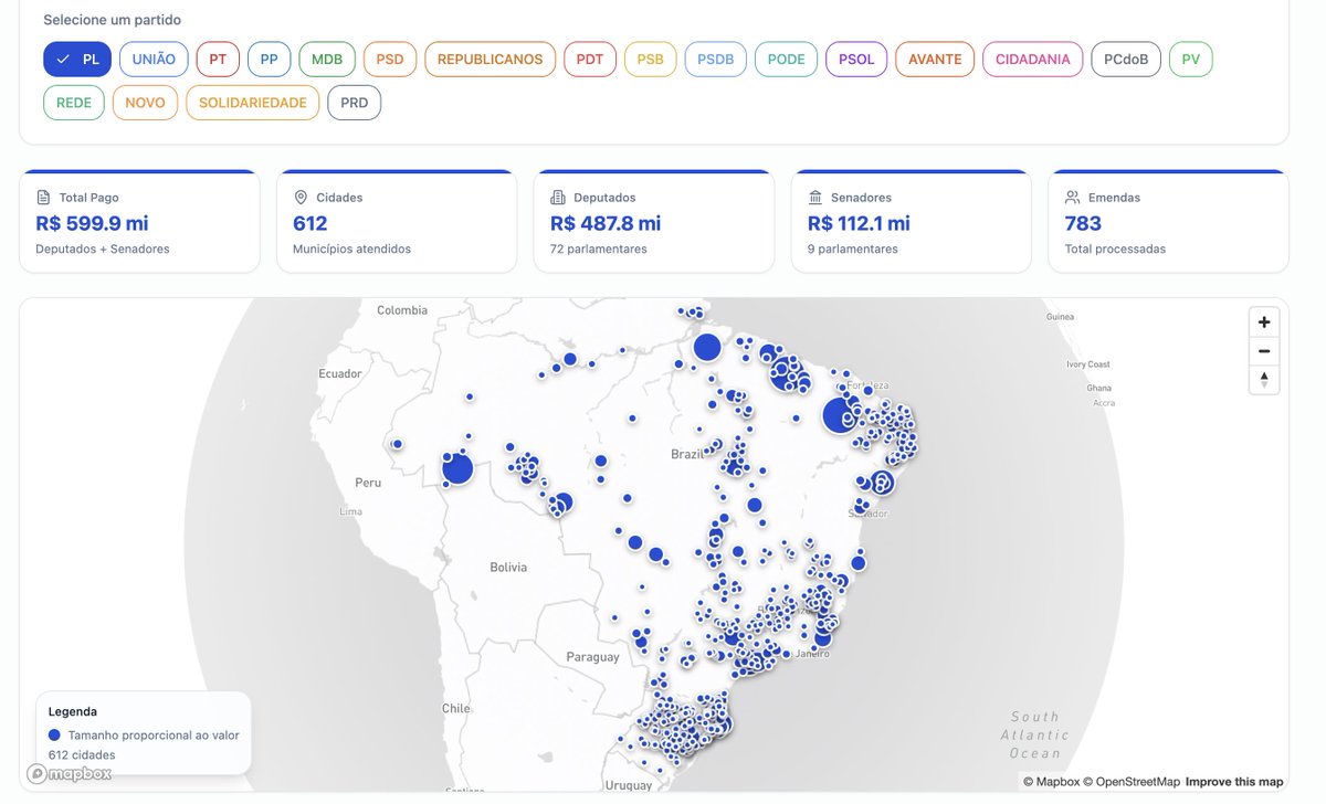 De olho em você - Amamos política e dados. tweet media