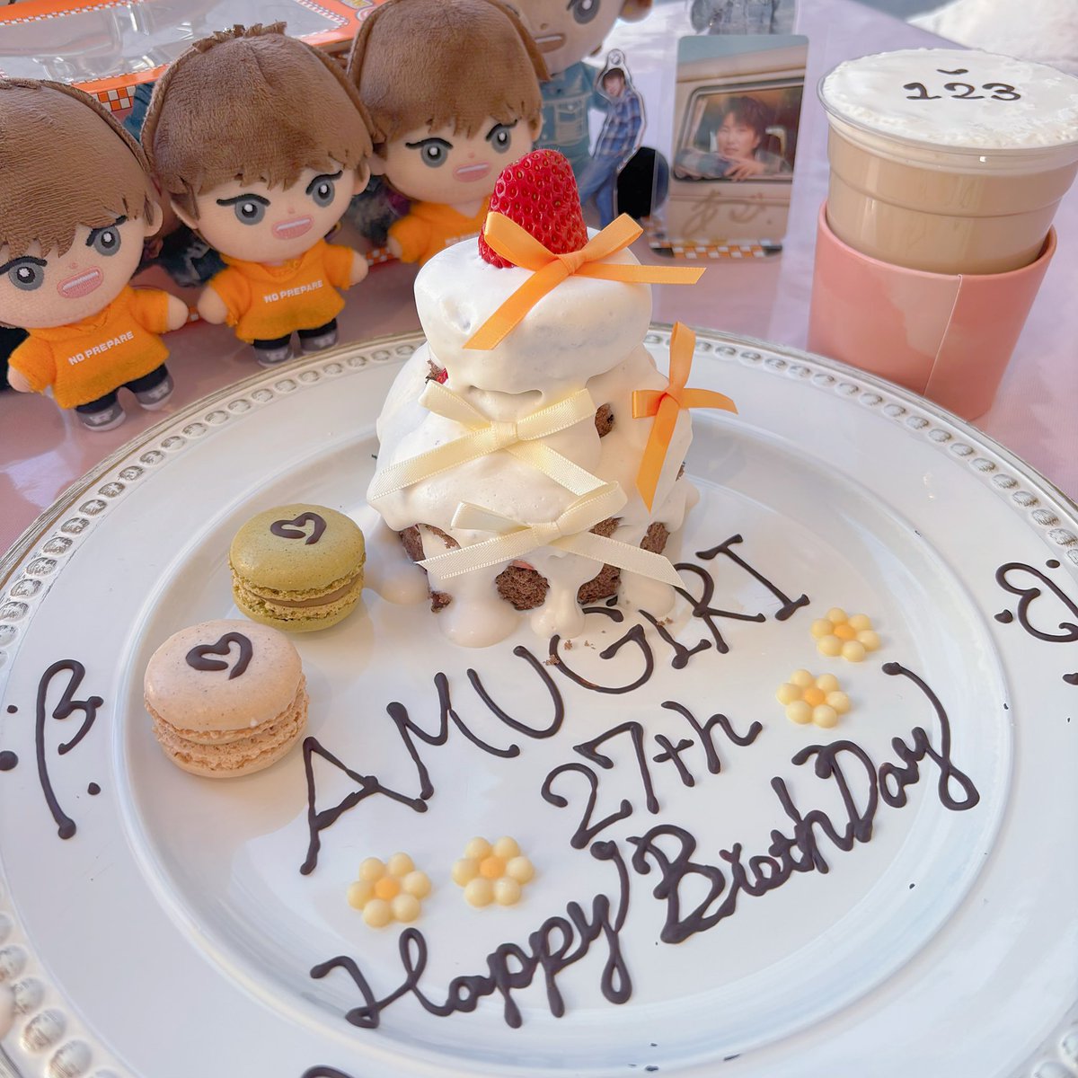com_heppoko's tweet photo. 𝑨𝑴𝑼𝑮𝑰𝑹𝑰 𝟐𝟕𝒕𝒉

𝑯𝒂𝒑𝒑𝒚𝒃𝒊𝒓𝒕𝒉𝒅𝒂𝒚~🎂🧡

笑顔が素敵なあっちゃん大好きだよ‼️

幸せいっぱいの一年になりますように𖤐  ̖́-

@comamugiri0123 

 #あむぎり生誕祭2026  #あむぎり生誕祭 #コムドットあむぎり  #AMUGIRI https://t.co/xa8d6x7pSo