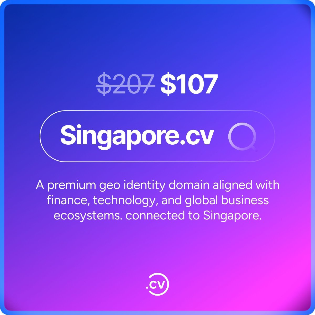 hellodotcv's tweet image. 🇸🇬💼 Built on trust and scale.

#singapore #fintech #business #careers #globalhub