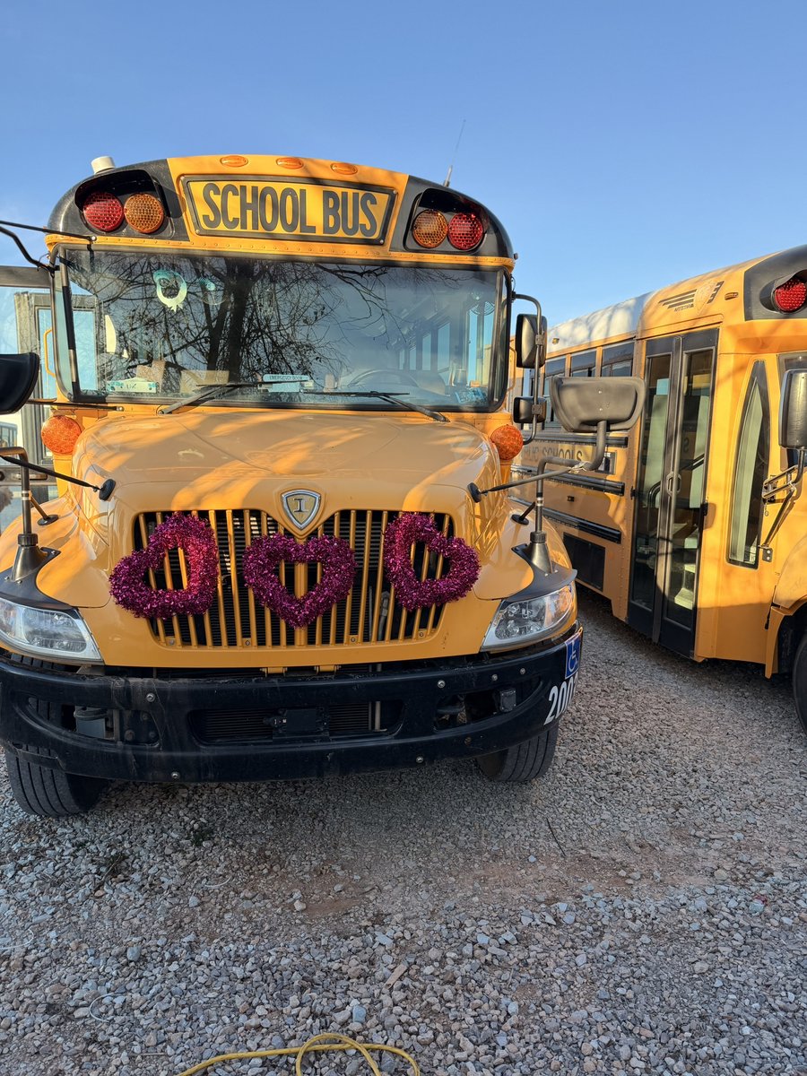 ShawneePublic's tweet photo. Our bus drivers are often the first hello and the last goodbye in a student’s school day, and they consistently go the extra mile to create meaningful moments for our Wolves. 💕♥️

We’re thankful for each of you and the heart you bring to our schools.

#ShawneeStrong #GoWolves https://t.co/D0ACRqdCj2