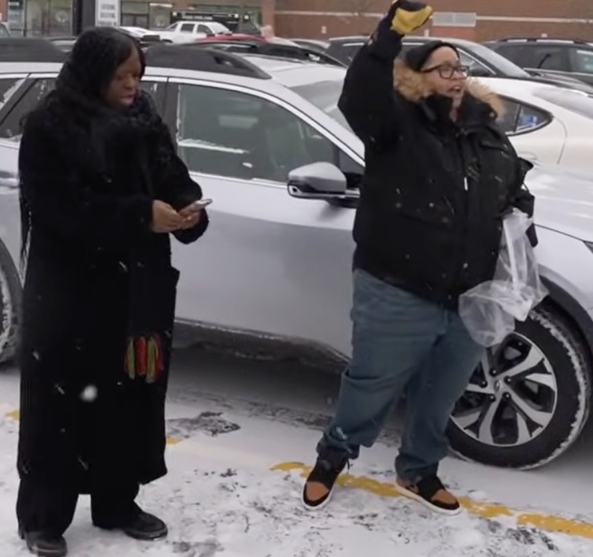 EndWokeness's tweet image. Chauntyll Allen and Nekima Armstrong were just arrested by the FBI over the church riot

More to come…