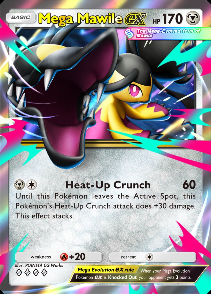 PokeGirlLauren's tweet image. Mega Mawile from Fantastical Parade