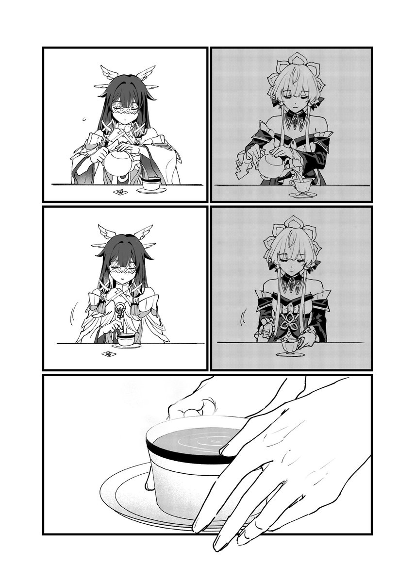 giyuyuchan520's tweet image. #月の在処へ  #LunaIVFanart
「帰ってきてよ」
魔神任務後、コロンビーナのもしものお話