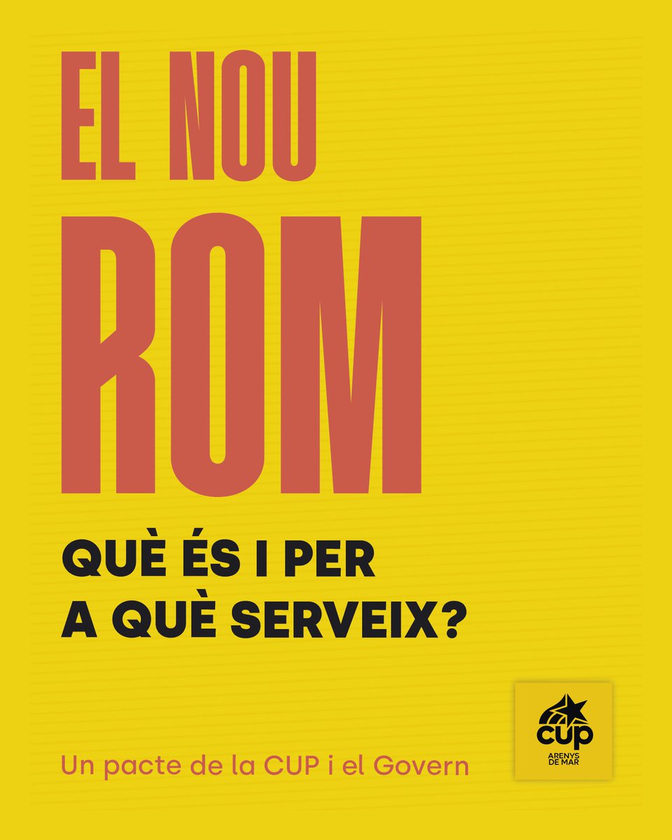 cuparenys's tweet photo. 📣 Ahir es va presentar en Audiència Pública el nou Reglament Orgànic Municipal (ROM).

🗳️ El nou text és el resultat d'un acord entre la CUP i el Govern per donar compliment a un compromís electoral de la CUP

✅ El nou ROM es portarà al ple el mes de febrer

#LaClauElCanvi https://t.co/aCAWctLLIL