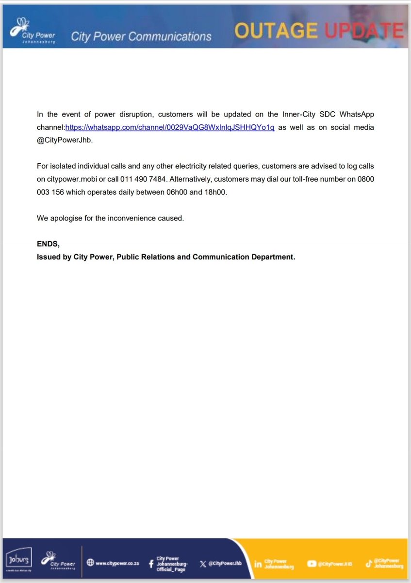 @CityPowerJhb tweet media