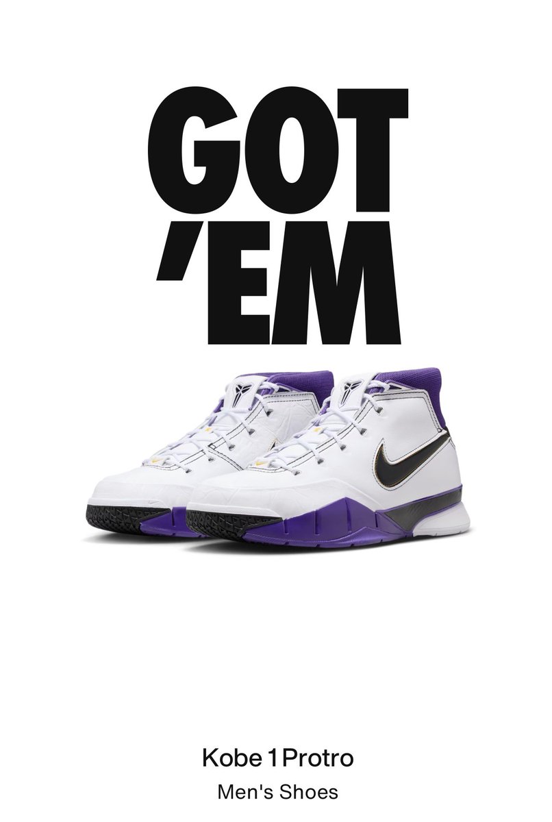 therealjshoes's tweet image. Did people want these? It doesn’t matter; I definitely did. Just trying to figure out how lucky I am. :-) @Nike @nikestore @kobebryant #gotem #snkrs