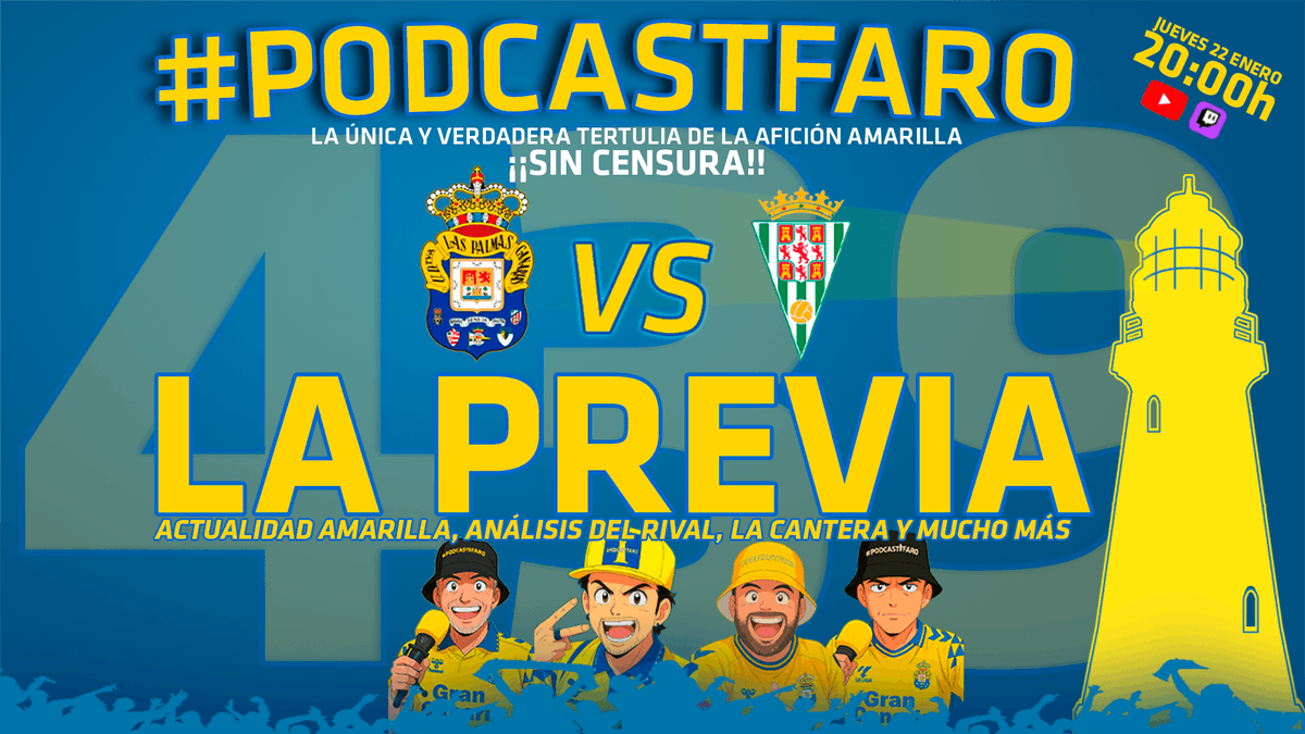 🎙️#PodcastFaro 🇮🇨 UD Las Palmas tweet media