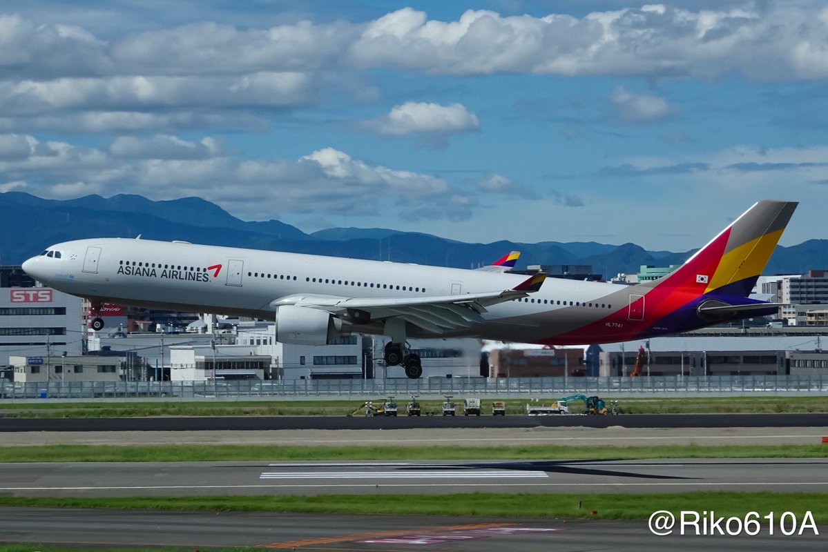 Blue751A's tweet image. #アシアナ航空の写真載せよう