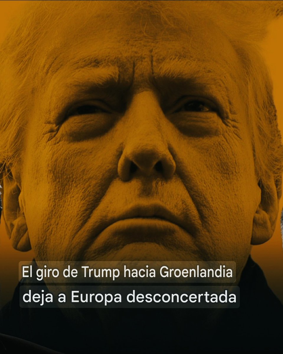 FederalR24's tweet photo. Estados Unidos. Groenlandia va a pertenecer a los EE.UU.
Cada día que pasa los líderes europeos quedan como unos tontos.
⬇️ https://t.co/fpnSBgf2wW