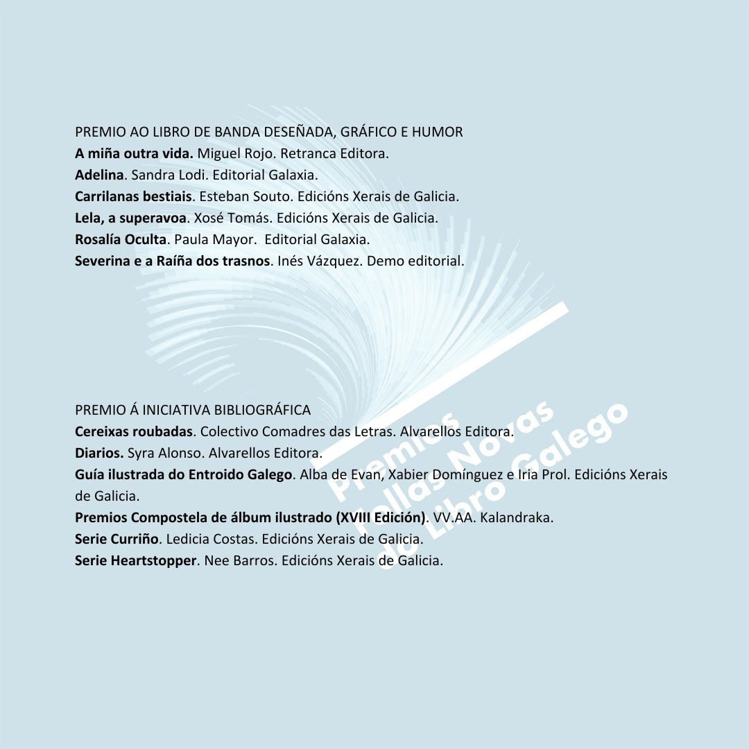 Premios Follas Novas do Libro Galego tweet media